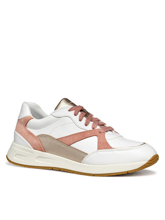 Geox Geox Сникърси Prometya D46NQA 05422 C1Z7Q Бял