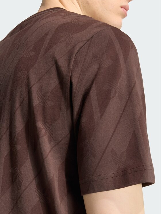 adidas adidas T-Shirt 164802 Brązowy Regular Fit