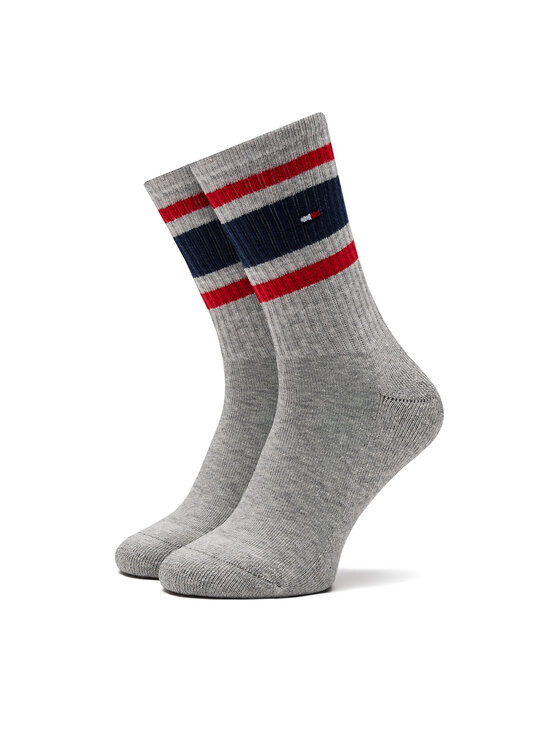 Tommy Hilfiger Tommy Hilfiger Dlouhé ponožky 701229942 Tmavomodrá