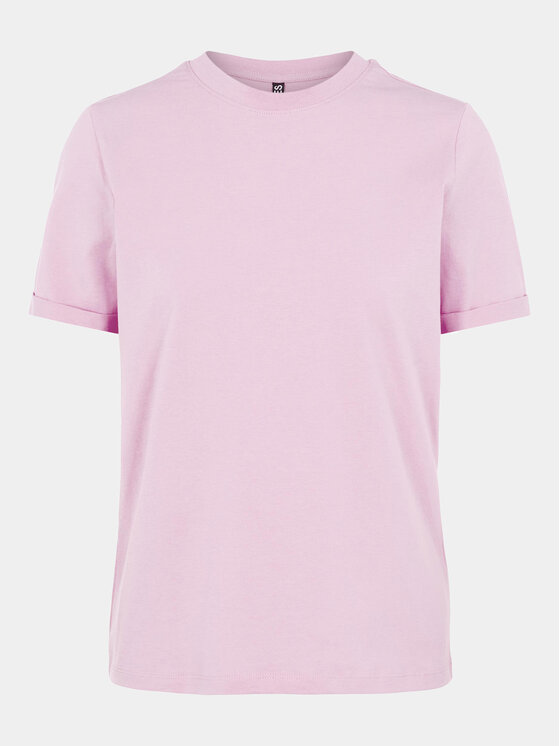 Pieces Pieces T-shirt Ria 17086970 Ružičasta Regular Fit
