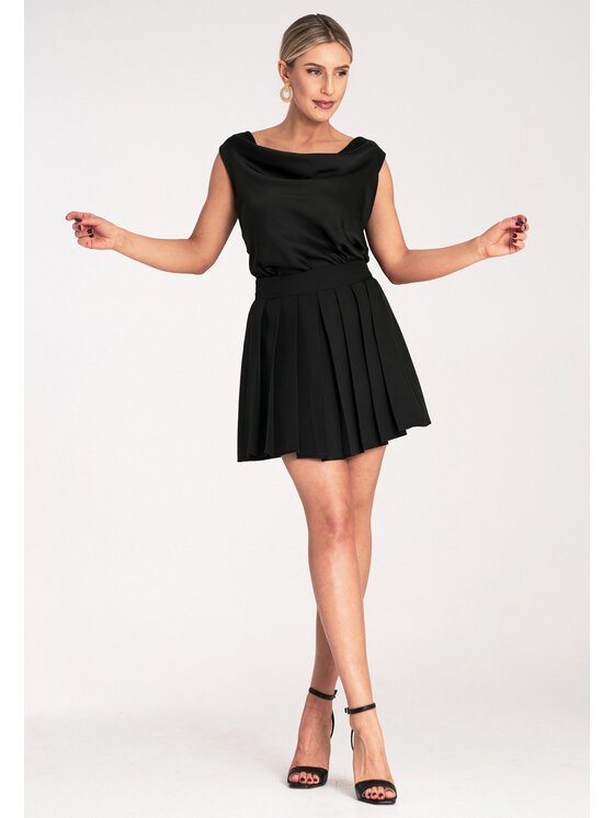 FIGL FIGL Minigonna M1159 Nero A-Line Fit