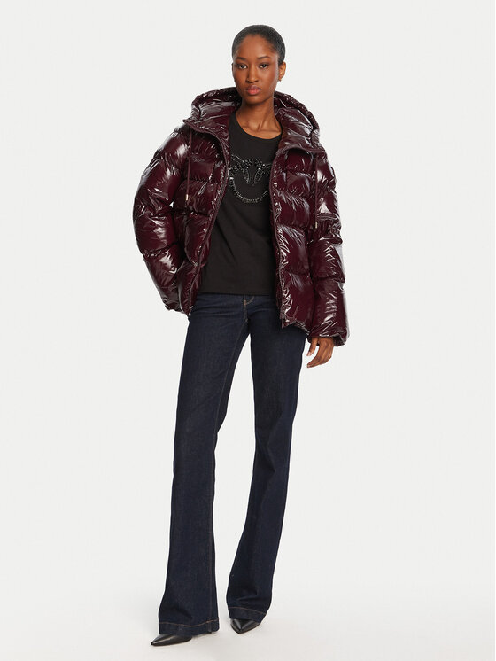 PINKO PINKO Μπουφάν χειμωνιάτικο Eleodoro 101597 A2P7 Μωβ Regular Fit