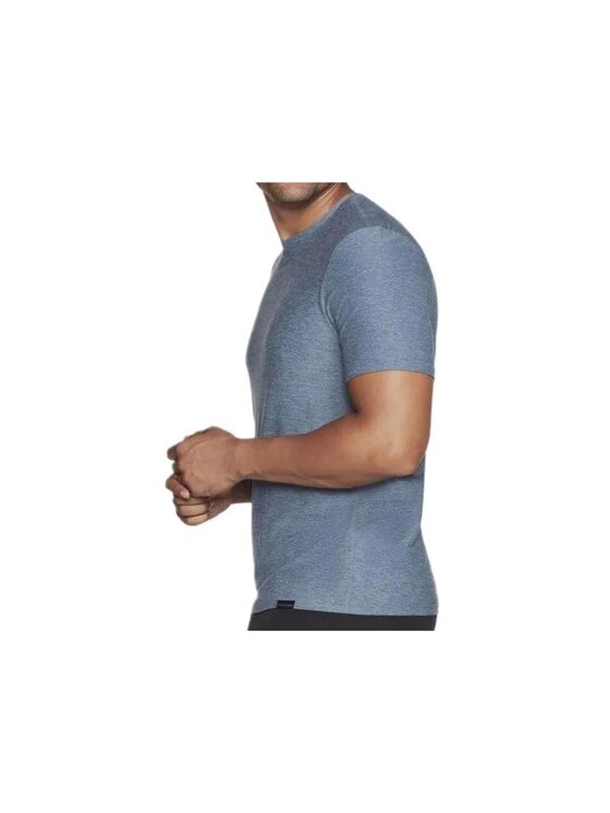 Skechers Skechers T-Shirt MTS360-BLGY Niebieski Regular Fit