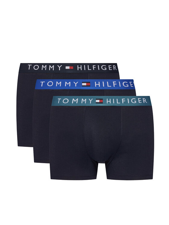 Tommy Hilfiger Komplet 3 par bokserek UM0UM03181 Czarny