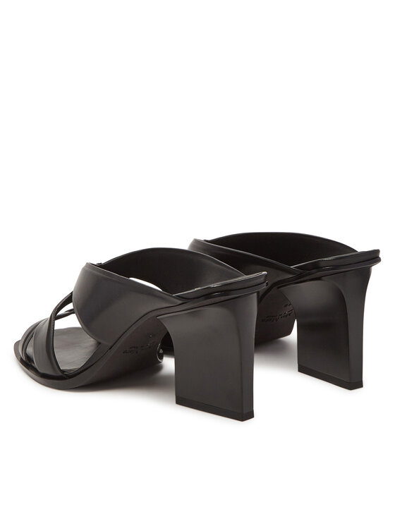 Max Mara Max Mara Ciabatte Doublewedge 2514521112600 Nero