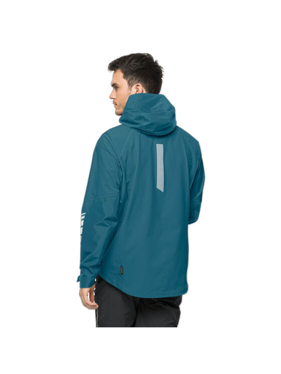 Jack Wolfskin Jack Wolfskin Kurtka przejściowa Jack Wolfskin Morobbia 2l Jkt M Niebieski Regular Fit