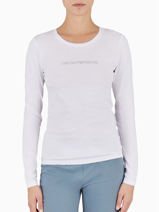 Emporio Armani Underwear Emporio Armani Underwear T-Shirt 1632294F223 Bílá Slim Fit