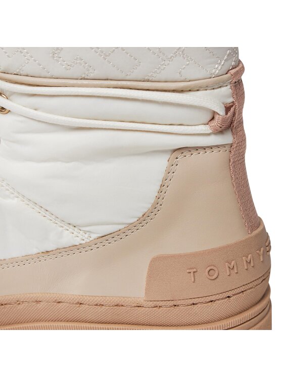 Tommy Hilfiger Tommy Hilfiger Scarponcini Th Monogram Outdoor Boot FW0FW07502 Bianco