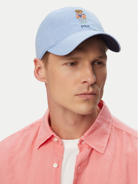 Polo Ralph Lauren Polo Ralph Lauren Kepurė su snapeliu 710B14599001 Žydra