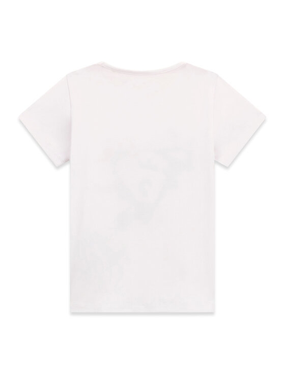 Guess Guess Tricou K6GI02 K6YW4 Alb Regular Fit