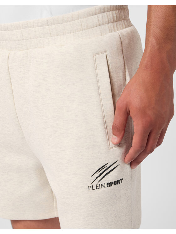 Plein Sport Plein Sport Szorty sportowe 29091 Biały Jogger Fit