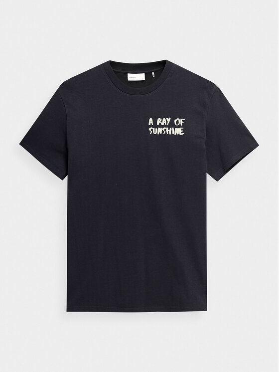 Outhorn Outhorn T-Shirt OTHSS23TTSHM465 Σκούρο μπλε Regular Fit