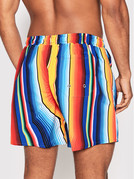 Pantaloncini da bagno Mexican Stripes Multicolore