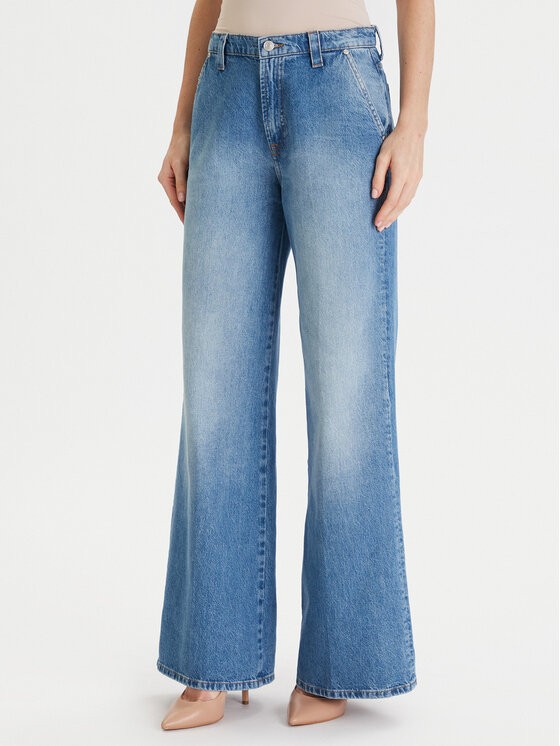 JOOP! JOOP! Farmer 58 251DT58Evi 30047814 Kék Wide Leg