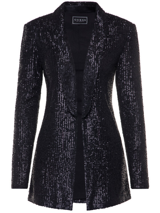 Guess Guess Zakó JENNIFER LOPEZ Sofia W02N22 K9NN0 Fekete Regular Fit