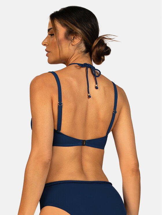 Feba Feba Bikini pezzo sopra FG13 Blu scuro