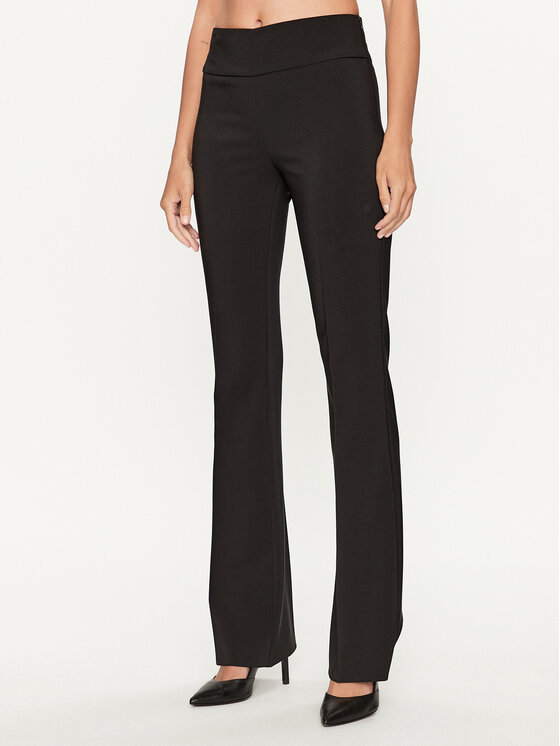 Rinascimento Pantaloni din material CFC0114971003 Negru Regular Fit