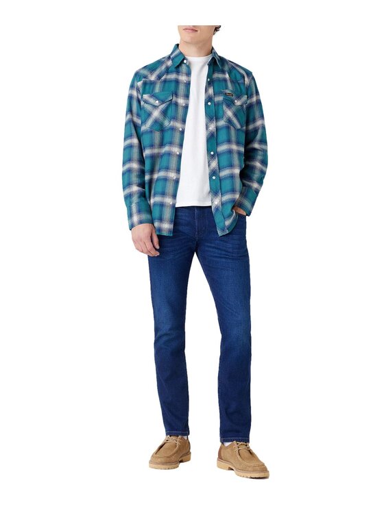 Wrangler Wrangler Jeansy W18SYI39K Niebieski Slim Fit