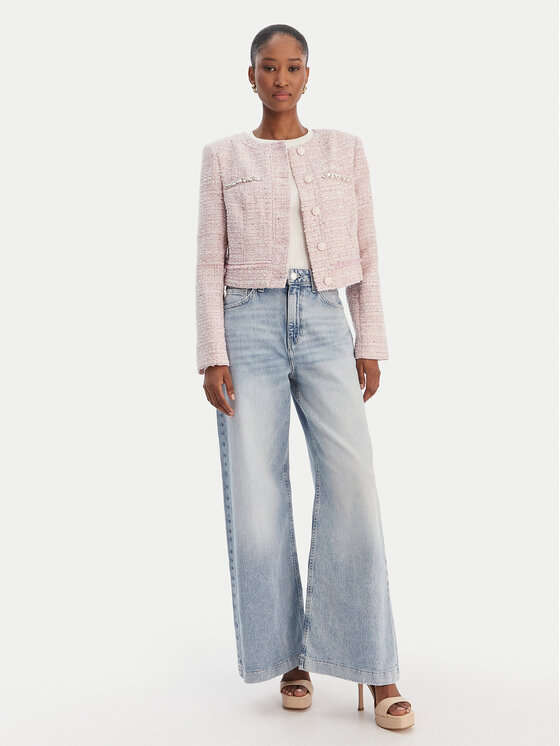 Guess Guess Sakoi W6RL54 WJ632 Ružičasta Regular Fit