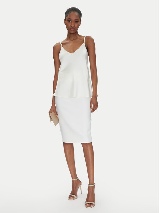 Rinascimento Rinascimento Τοπ CFC0122601003 Εκρού Regular Fit