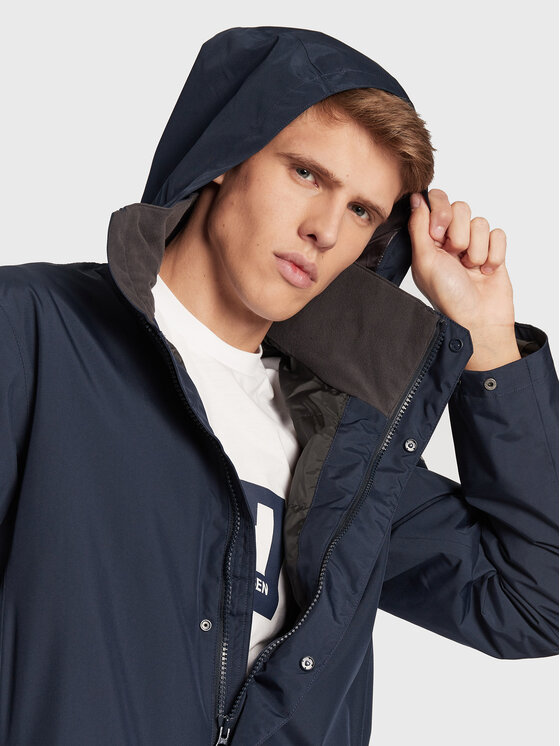 Helly Hansen Helly Hansen Nepremokavá bunda Dubliner 53510 Tmavomodrá Regular Fit