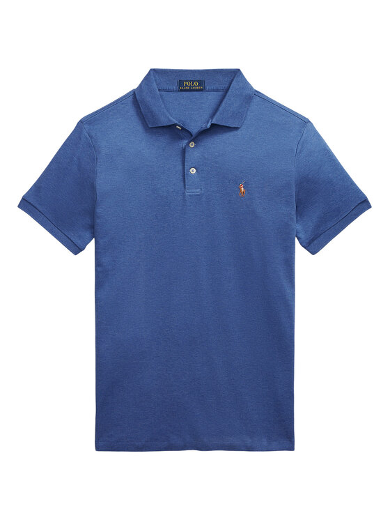 Polo Ralph Lauren Polo Ralph Lauren Poloshirt 710713130008 Blau Custom Slim Fit