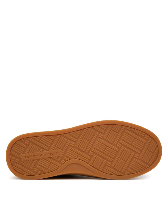 Tommy Hilfiger Tommy Hilfiger Αθλητικά Th Chic Cupsole Wl FW0FW09597 Σκούρο καφέ