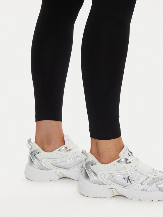 4F 4F Leggings 4FWMM00TTIGF195 Crna Slim Fit