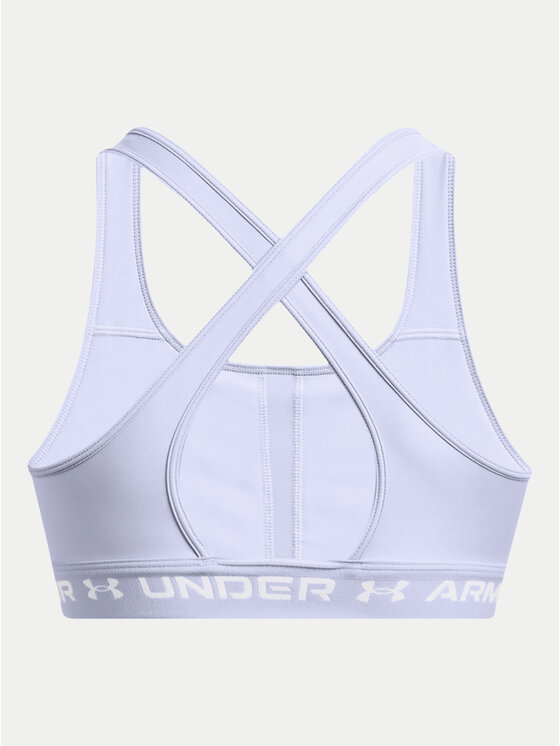 Under Armour Under Armour Спортен сутиен Crossback Mid Bra 1361034-539 Син Compression Fit