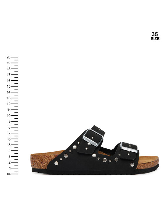 Birkenstock Birkenstock Iešļūcenes Arizona Rivets 1032563 M Melns