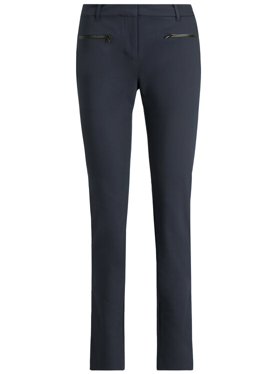 Tommy Hilfiger Medžiaginės kelnės Marta 1M87647781 Tamsiai mėlyna Slim Fit  • Modivo.lt