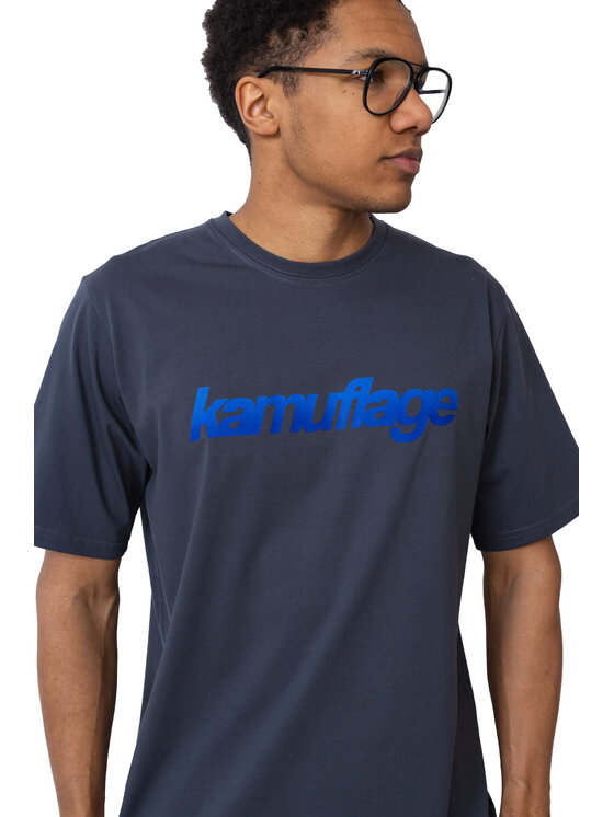 Kamuflage Kamuflage T-Shirt V12 Szary Oversize