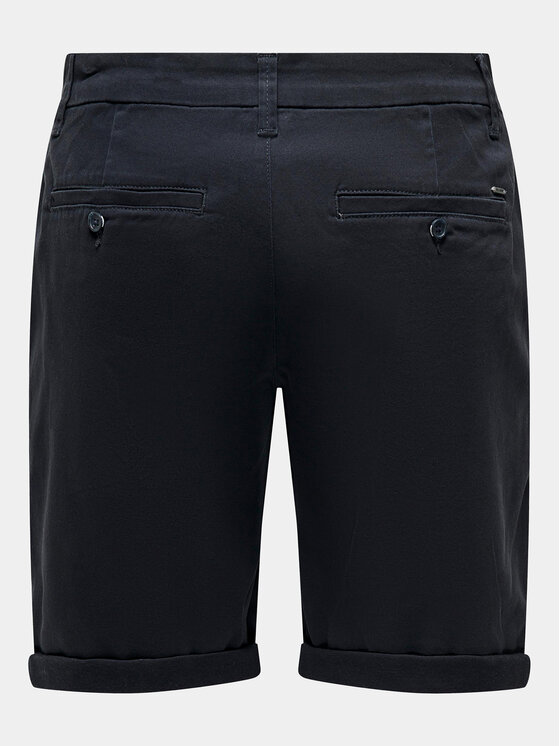 Only & Sons Only & Sons Шорти з тканини Peter 22027905 Cиній Regular Fit