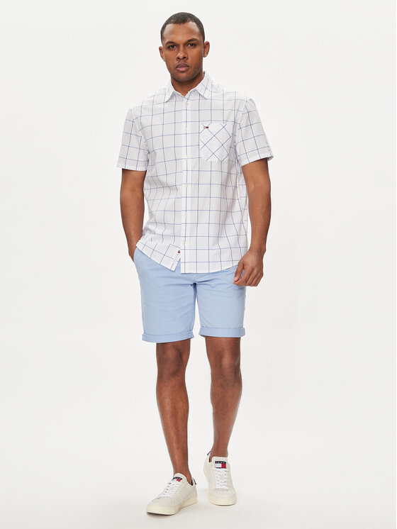 Tommy Jeans Tommy Jeans Camicia DM0DM18967 Bianco Regular Fit