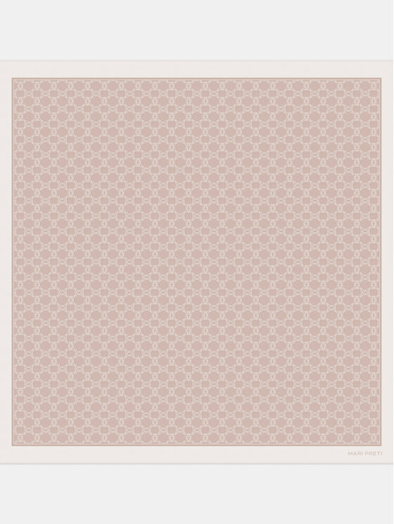 MARI PRETI MARI PRETI Foulard MONOGRAM M Beige