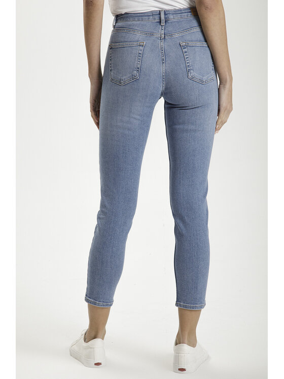 Cross Jeans Cross Jeans Jeansy P 509-008 Niebieski Mom Fit