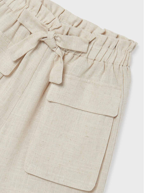 Mayoral Mayoral Pantalon scurți din material 6236 Bej