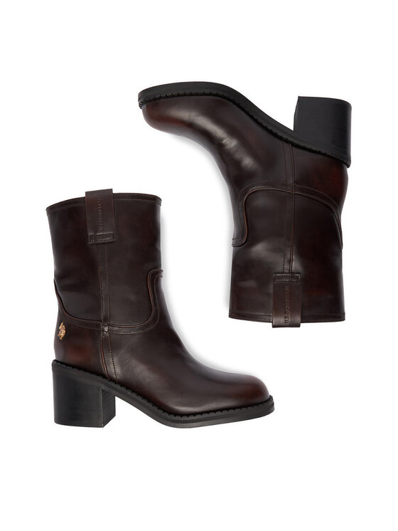 U.S. Polo Assn. U.S. Polo Assn. Botki EO-KATIA001W/EY1 Brązowy