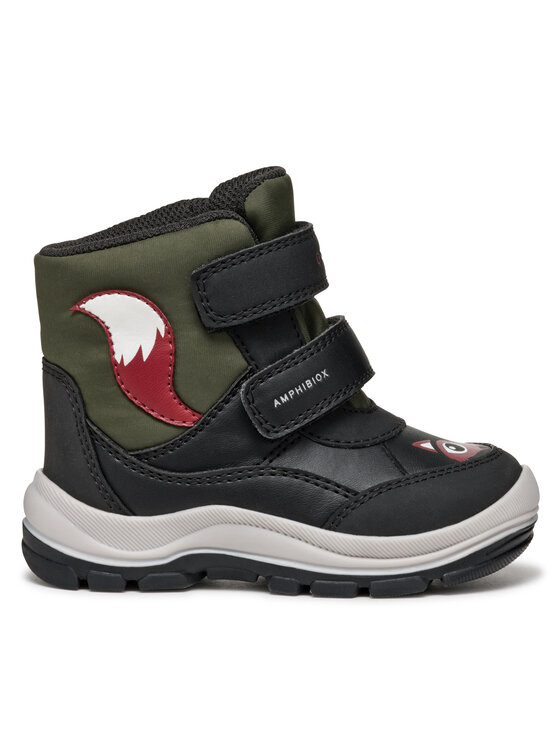 Geox Geox Μπότες Χιονιού B Flanfil Boy B Abx B463VB 054FU C0520 M Μαύρο