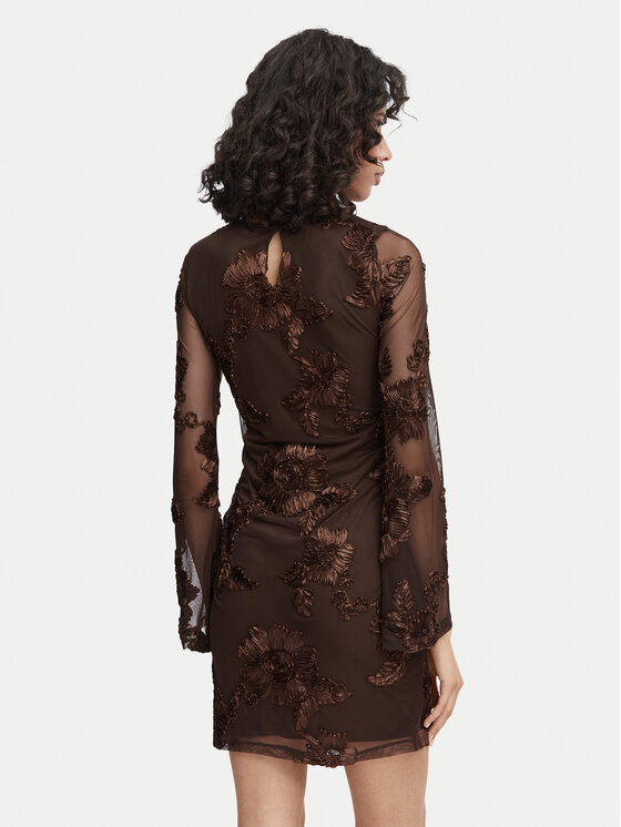 Vero Moda Vero Moda Coctailkleid VmQuinn 10348613 Braun Regular Fit