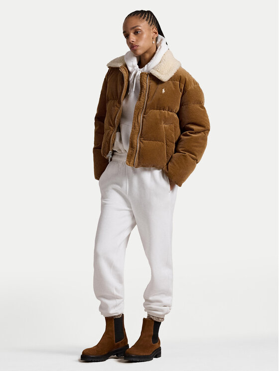Polo Ralph Lauren Polo Ralph Lauren Daunenjacke 211947668001 Beige Relaxed Fit