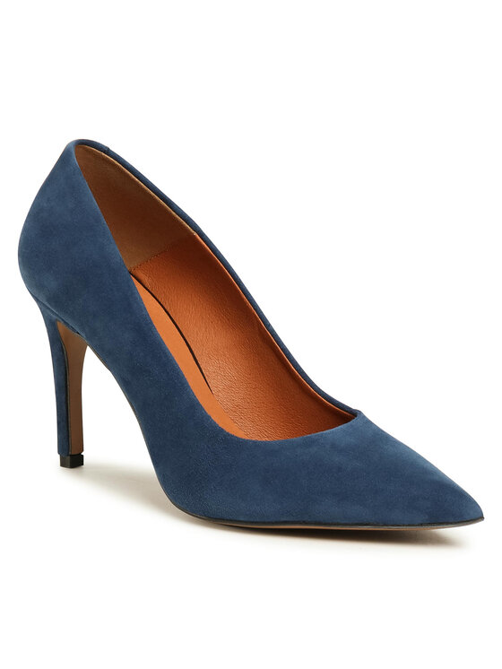 Scarpe stiletto SB-13-10-000992 Blu scuro