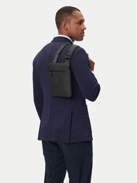 Valentino Valentino Мъжка чантичка Skyr VBS6G606 Черен