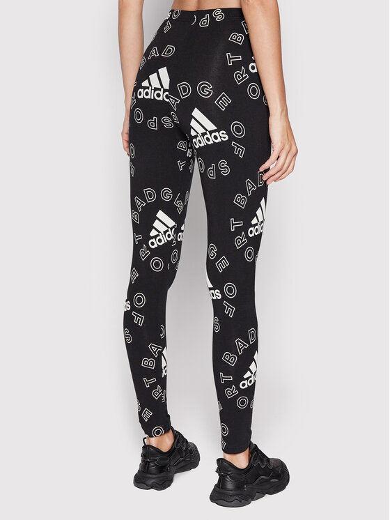 Adidas logo print leggings on sale