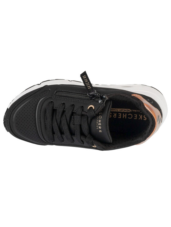 Skechers Skechers Sneakersy Uno Gen1 - Zip And Stride Czarny