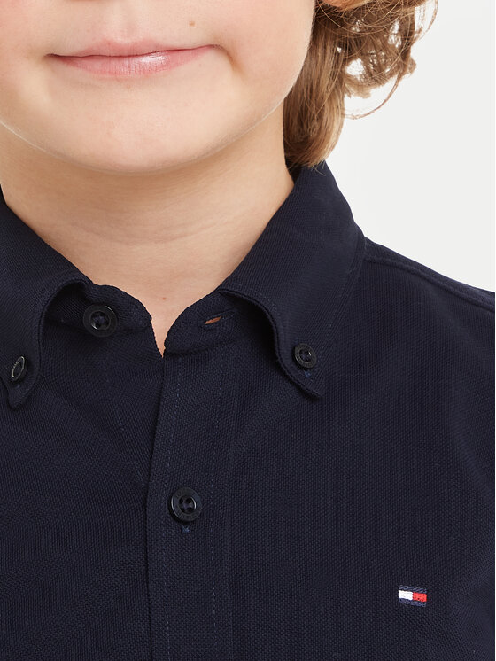 Tommy Hilfiger Tommy Hilfiger Hemd KB0KB09077 Dunkelblau Regular Fit