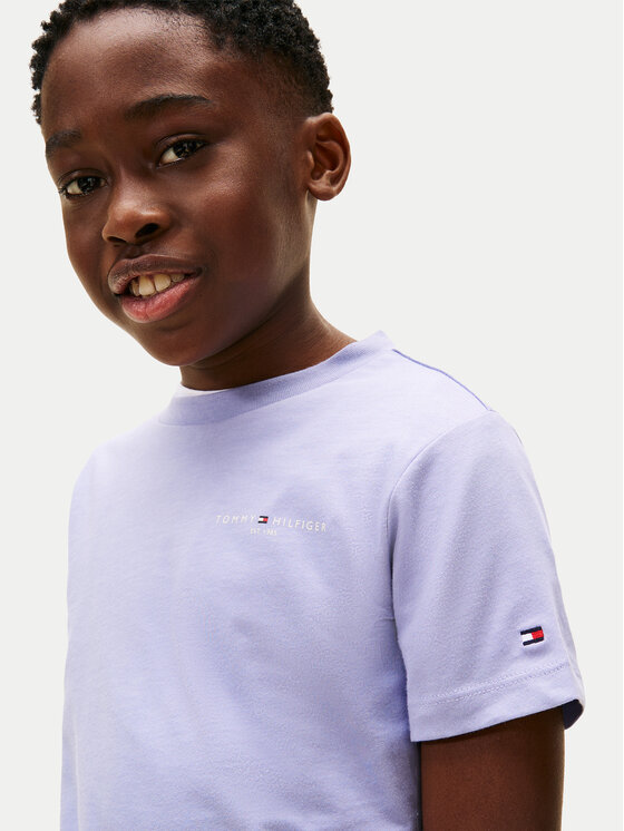 Tommy Hilfiger Tommy Hilfiger T-Shirt Mini Corp KS0KS00661 M Modrá Regular Fit
