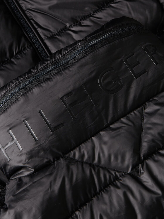 Tommy Hilfiger Tommy Hilfiger Kurtka przejściowa WW0WW39581 Czarny Regular Fit