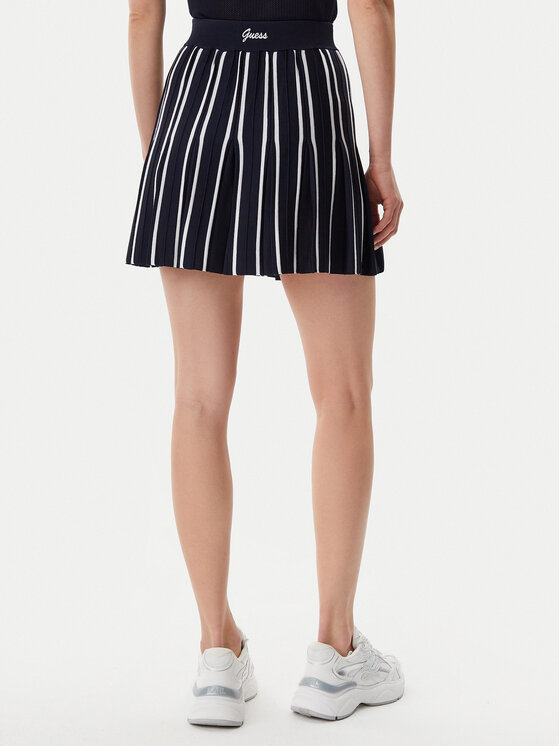 Guess Guess Πλισέ φούστα V5GD00 Z3D60 Μαύρο Regular Fit