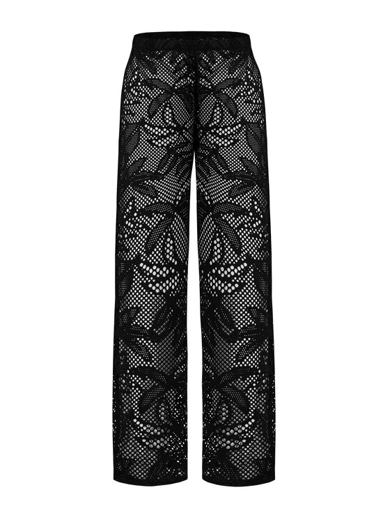 Feba Feba Pantaloni di tessuto F234 Nero